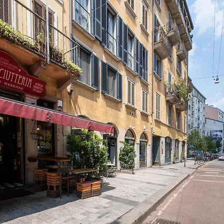 Brera, Corso Garibaldi, Cozy 公寓 米兰